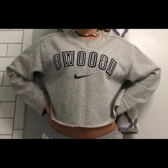 dior nike swoosh sweatshirt